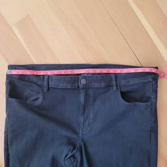 American‎ Eagle next level stretch black skinny jeans minimalist goth neutral - Picture 10 of 13